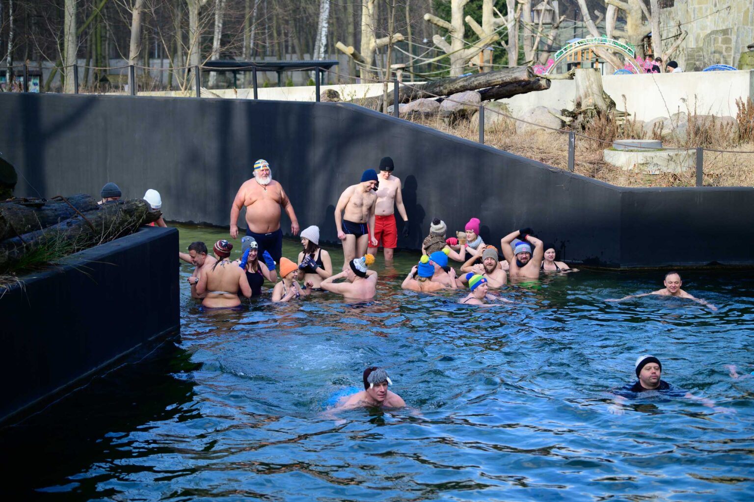 Morsowanie w lodzkim zoo Fot Sebastian Szwajkowski 15