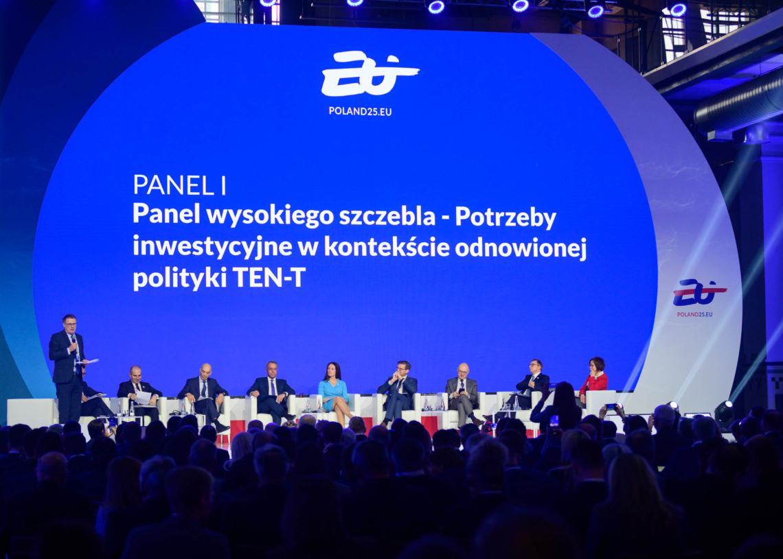 2025-02-13 | Łódź europejską stolicą transportu. Konferencja TEN-T – panel inauguracyjny