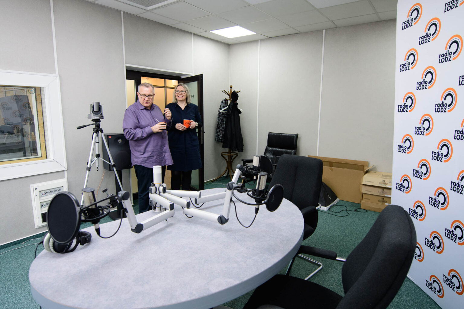 Pani Aneta w Radiu Lodz Fot Sebastian Szwajkowski 26