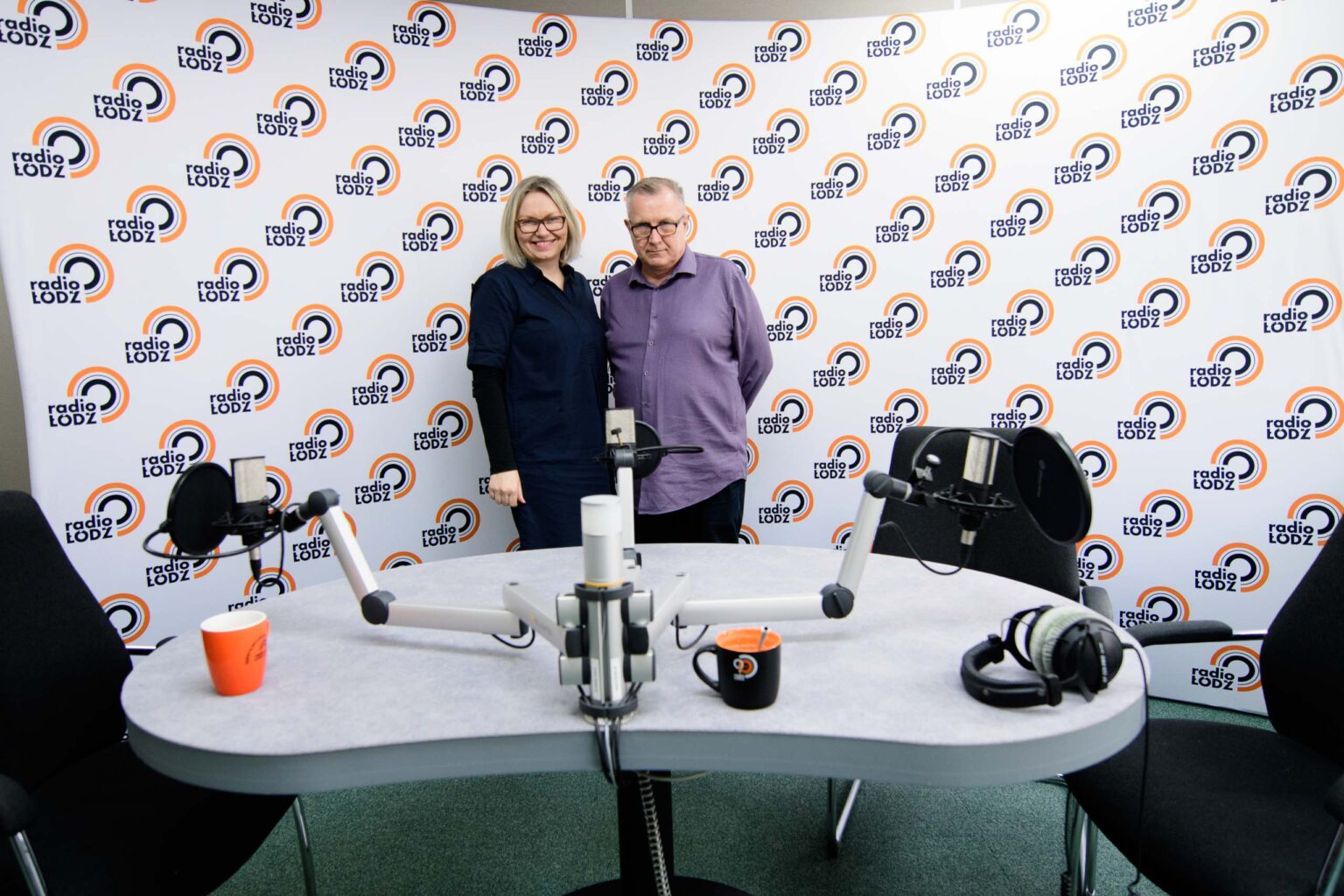 Pani Aneta w Radiu Lodz Fot Sebastian Szwajkowski 27