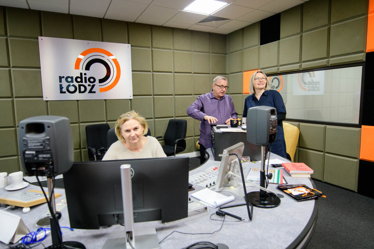 Pani Aneta w Radiu Lodz Fot Sebastian Szwajkowski 29