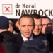 Karol Nawrocki w Skierniewicach. Kandydat na prezydenta zapowiedział złożenie projektu ustawy ws. CPK