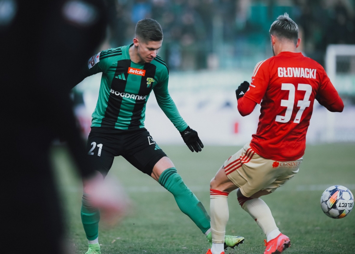 Górnik Łęczna - ŁKS Łódź 2:2. Marko Mrvaljević uratował punkt „Rycerzom Wiosny” 1 Górnik Łęczna - ŁKS Łódź