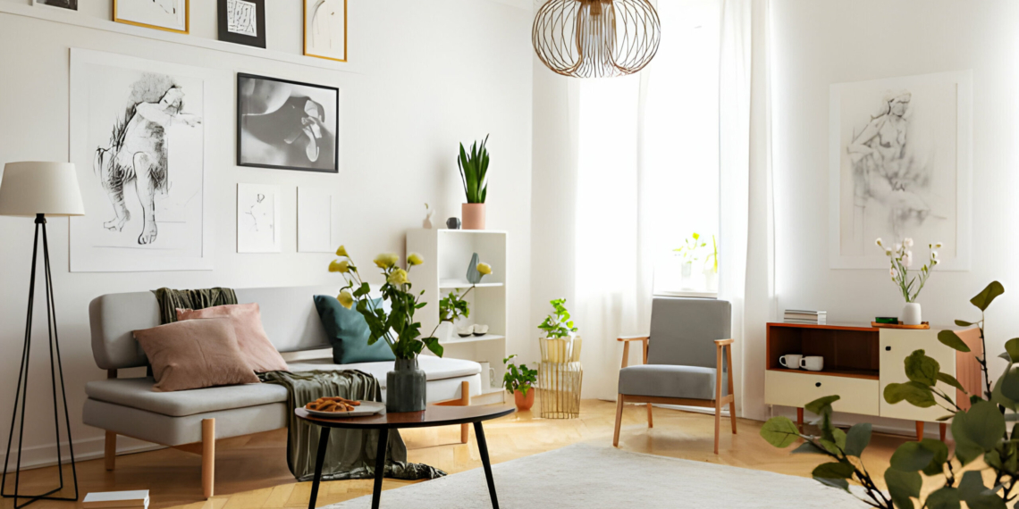 Salon w stylu nowoczesnego PRLu – jakie meble?