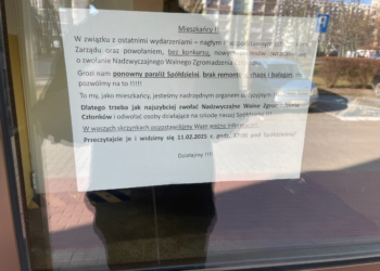 Odwołanie prezes spółdzielni im. Bolesława Chrobrego w Łodzi. Mieszkańcy sprzeciwiają się zmianom 8 spółdzielnia