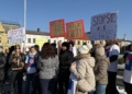 Protest mieszkańców Tomaszowa Mazowieckiego ws. wariantu trasy S12