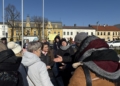 Protest mieszkańców Tomaszowa Mazowieckiego ws. wariantu trasy S12