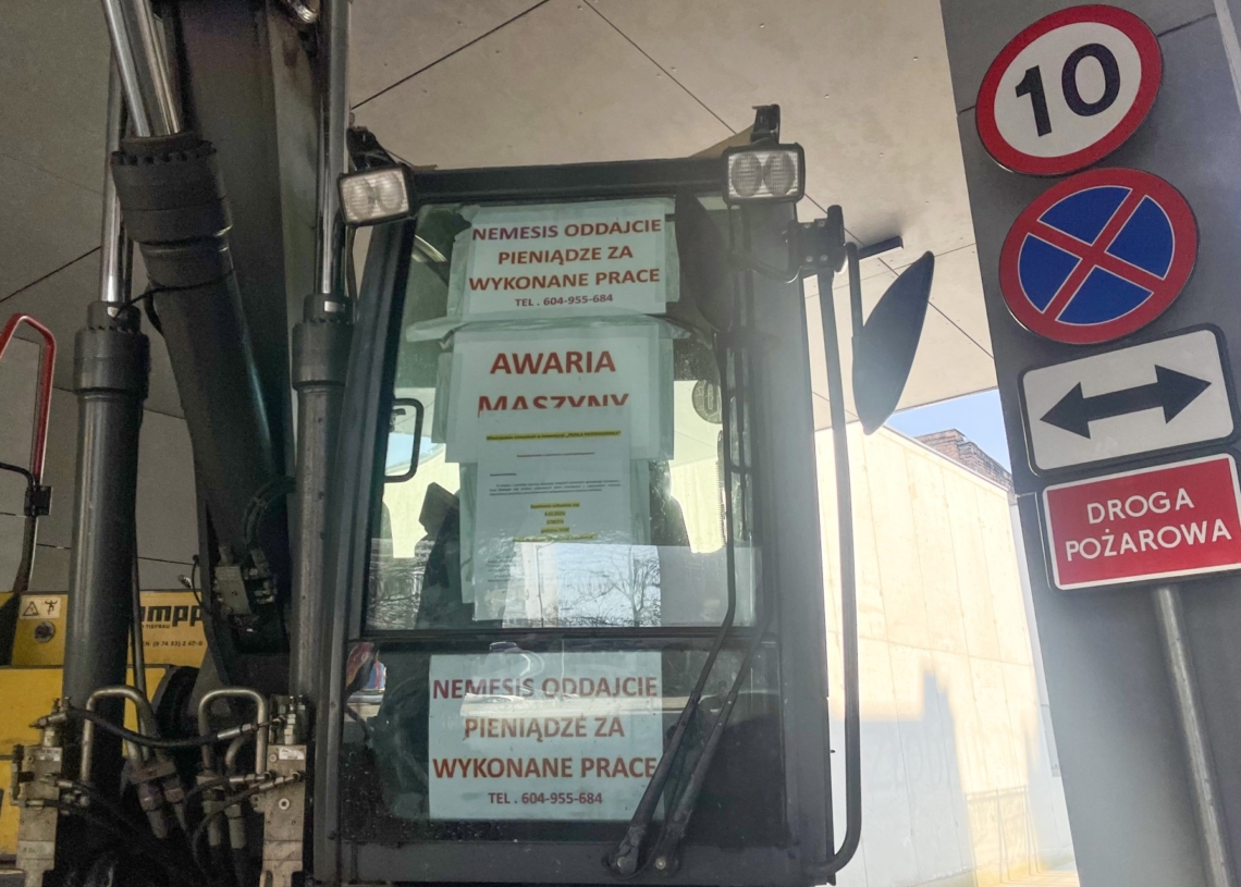 Osiedle Perła Piotrkowska perłą tylko z nazwy? Protest podwykonawców