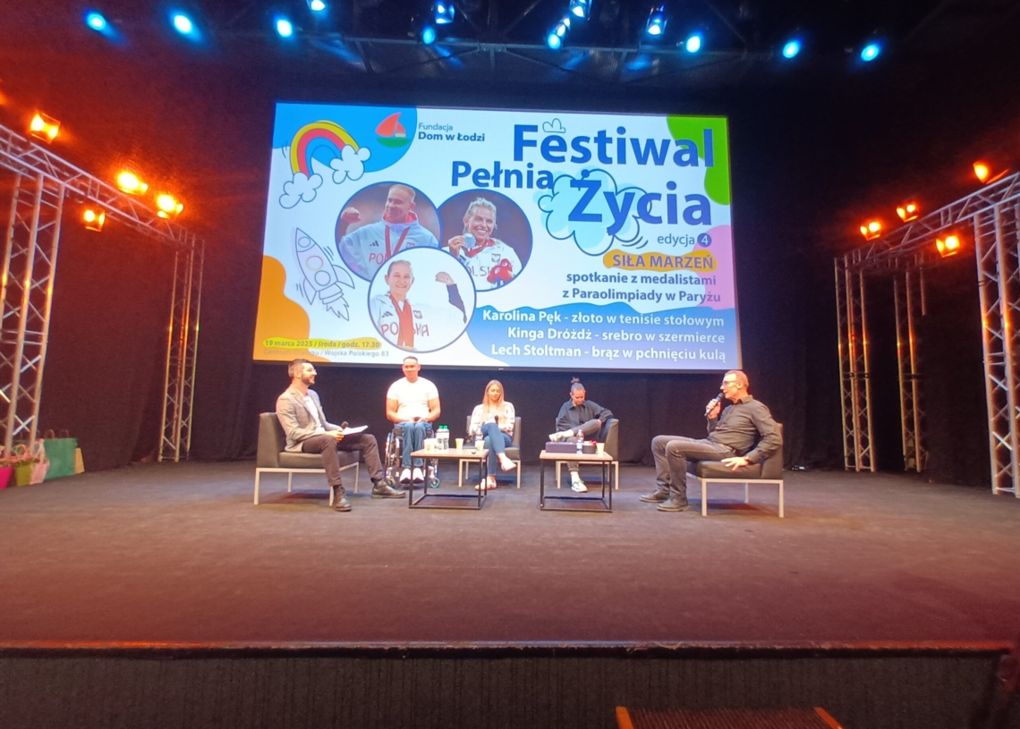 Festiwal Pełnia Życia 2025. Wyjątkowe spotkanie z medalistami paraolimpijskimi w Centrum Dialogu