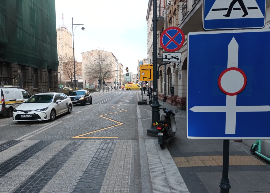 Kierowcy narzekają na utrudnienia w centrum Łodzi