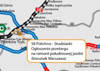 Będzie remont S8 między Polichnem a Studziankami