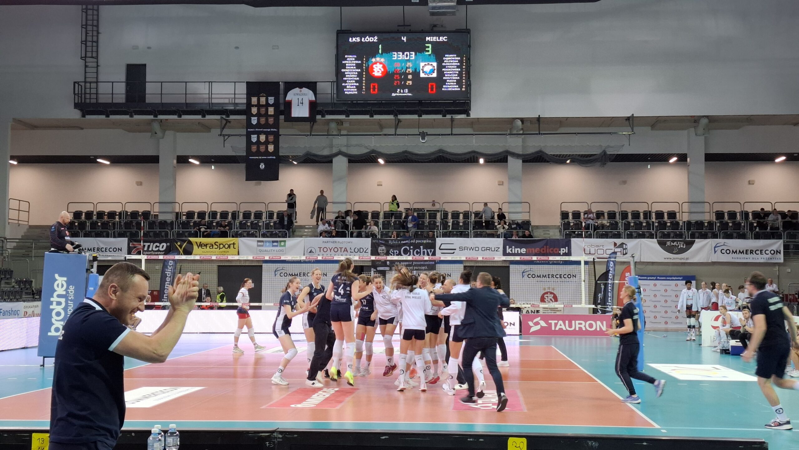 Sensacja na początek play-offów. ŁKS Commercecon przegrał ze Stalą Mielec 2 Sensacja na początek play-offów. ŁKS Commercecon przegrał ze Stalą Mielec