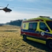 Dziecko porażone prądem w Zdyszewicach. 2-latek przetransportowany do szpitala śmigłowcem LPR 6 Dziecko porażone prądem w Zdyszewicach