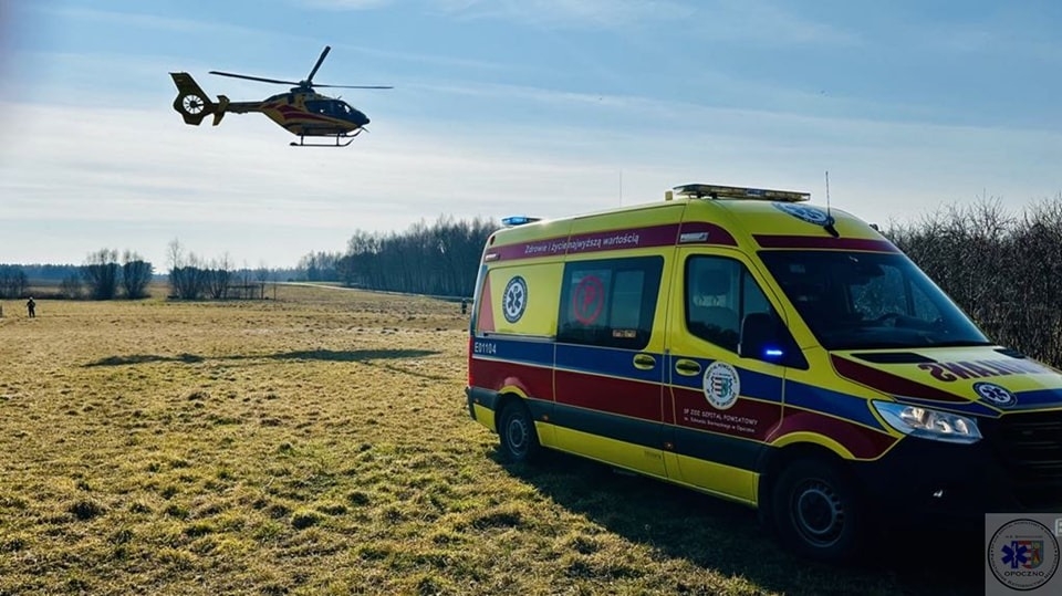 Dziecko porażone prądem w Zdyszewicach