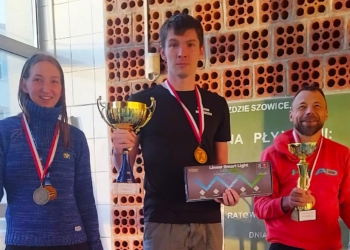 Nocny maraton pływania w Bełchatowie. Zwycięzca Otyliady przepłynął ponad 40 km