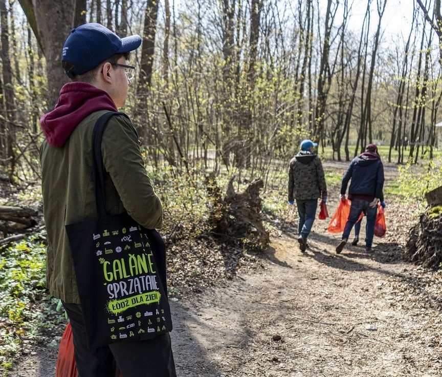 Trwa Galante sprzątanie 2025. Łódź usuwa tony śmieci po zimie