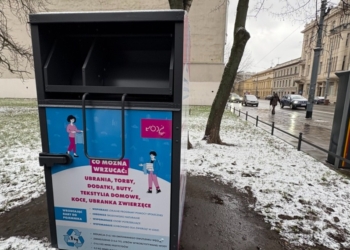 Nowe zasady segregacji odpadów. W Łodzi już ponad 50 pojemników na odzież