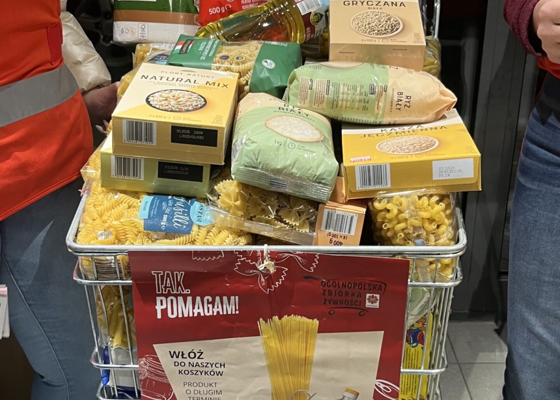 26. edycja 'Tak. Pomagam!’ – Caritas zbiera żywność dla potrzebujących