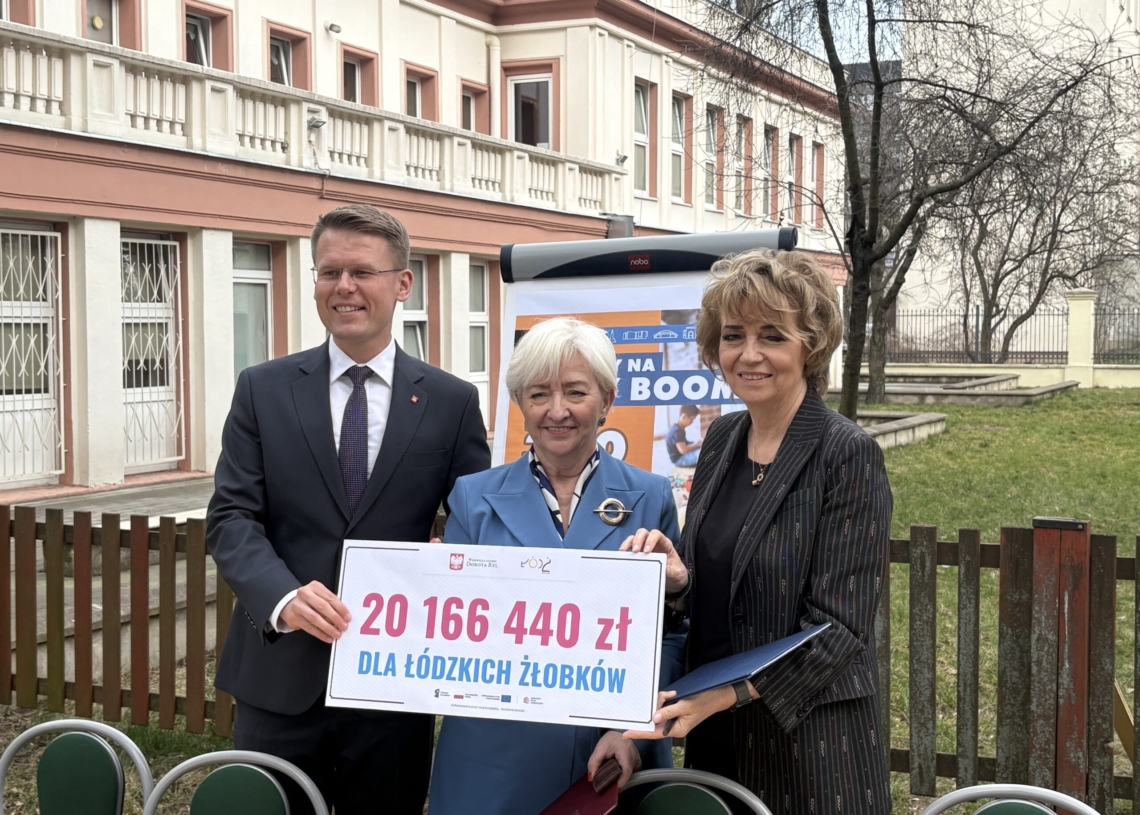 Żłobki w Łodzi. Prawie 300 nowych miejsc dzięki rządowemu wsparciu 1 Żłobki w Łodzi. Prawie 300 nowych miejsc dzięki rządowemu wsparciu