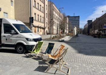 W pasażu Schillera stanął mobilny gabinet terapeutyczny