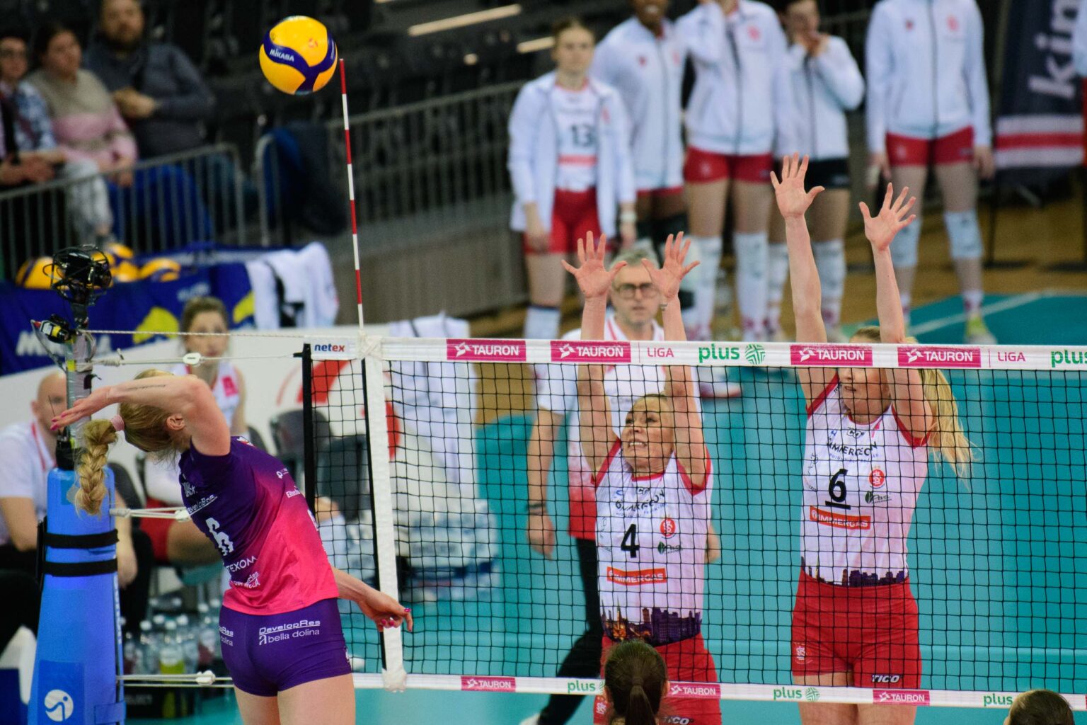 LKS Commercecon vs Developres Rzeszow Fot Sebastian Szwajkowski 15