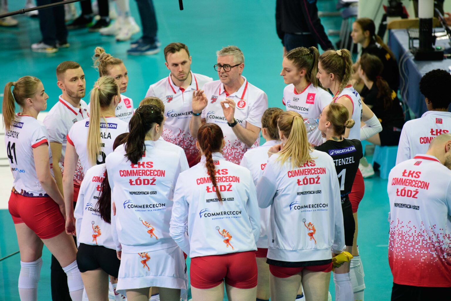 LKS Commercecon vs Developres Rzeszow Fot Sebastian Szwajkowski 22