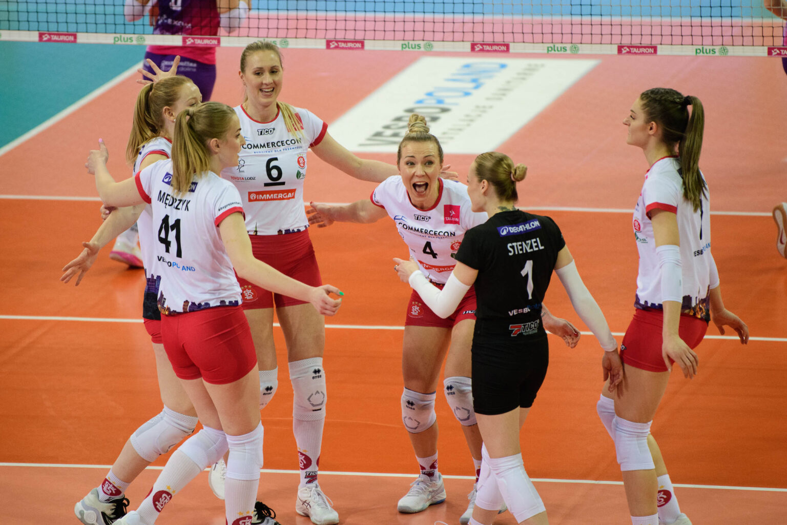 LKS Commercecon vs Developres Rzeszow Fot Sebastian Szwajkowski 24