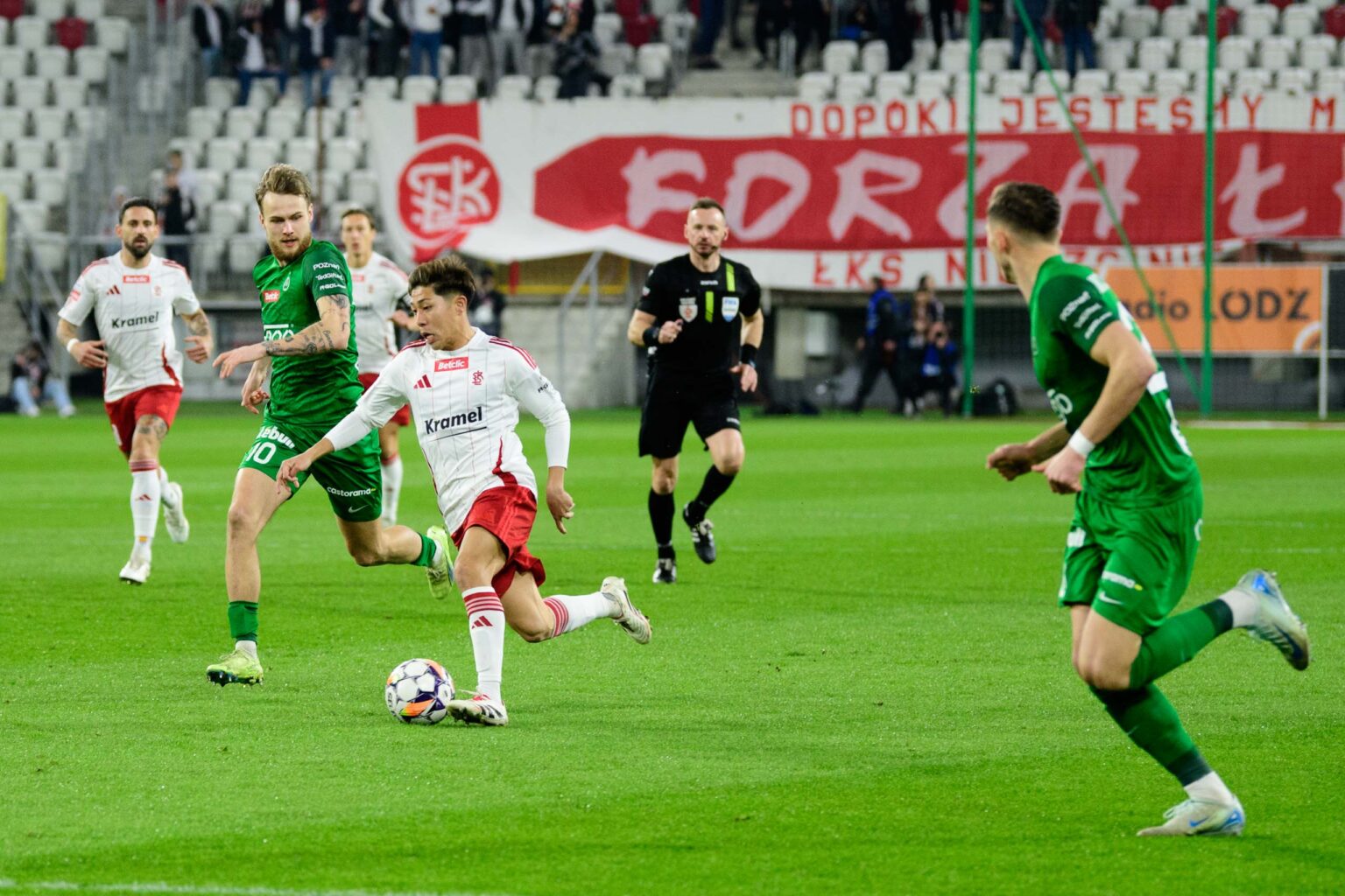 LKS Lodz vs Warta Poznan Fot Sebastian Szwajkowski 12