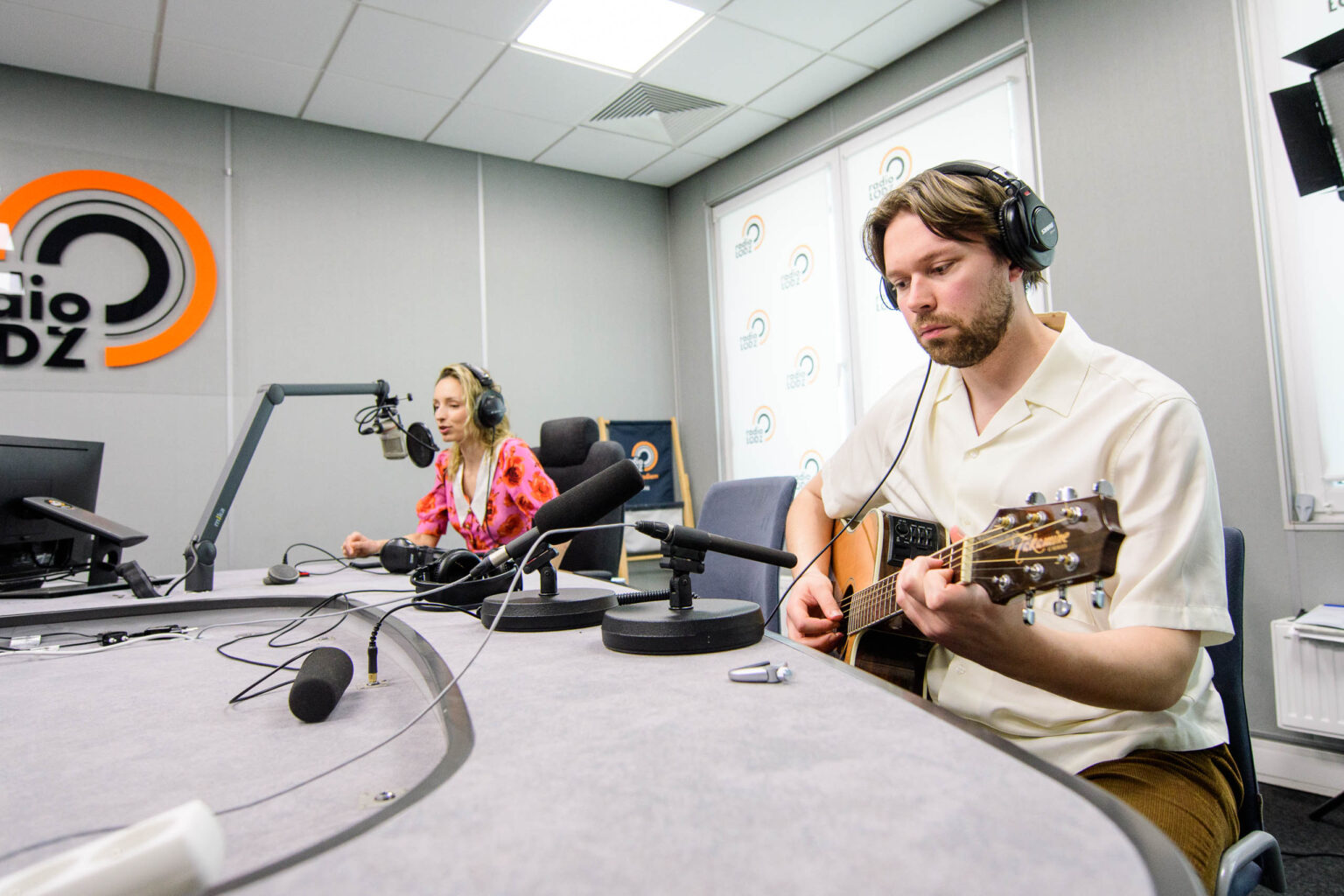 Pola Blasik w Radiu Lodz Fot Sebastian Szwajkowski 12