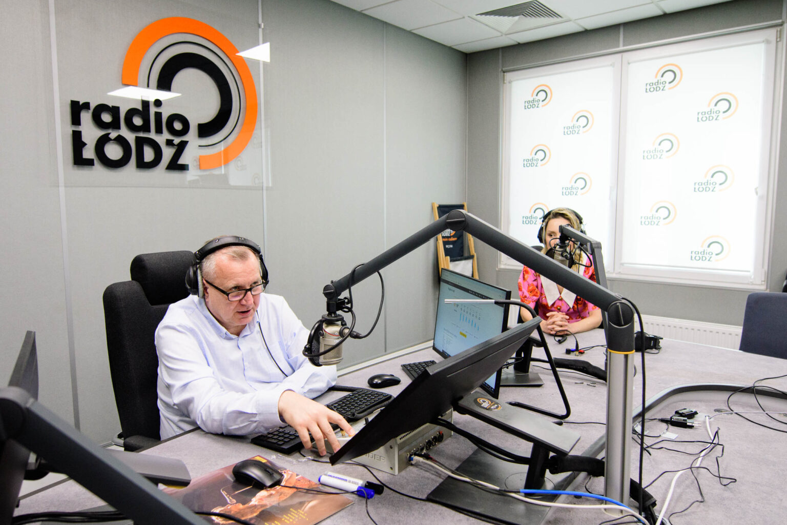 Pola Blasik w Radiu Lodz Fot Sebastian Szwajkowski 14