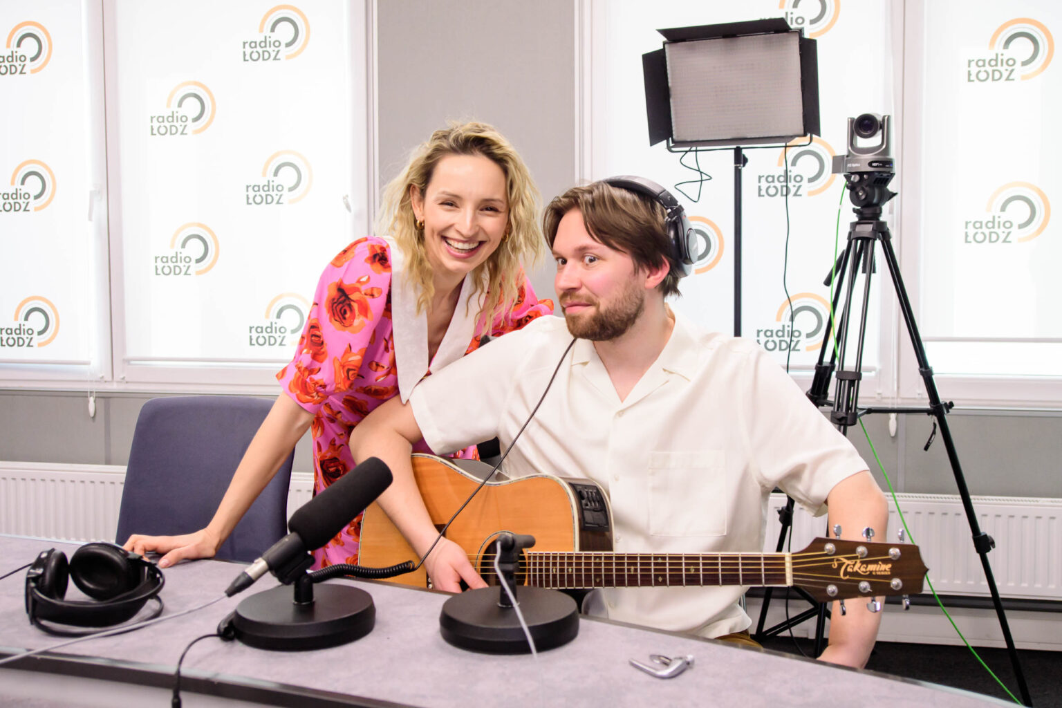 Pola Blasik w Radiu Lodz Fot Sebastian Szwajkowski 16