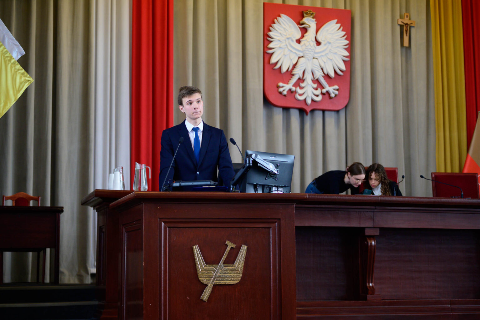 Sesja Mlodziezowej Rady Miejskiej Fot Sebastian Szwajkowski 14