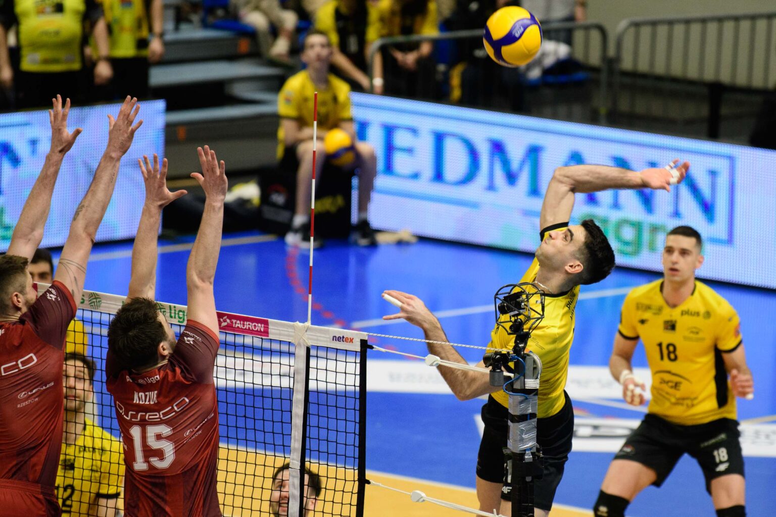 Skra Belchatow vs Resovia Rzeszow Fot Sebastian Szwajkowski 11