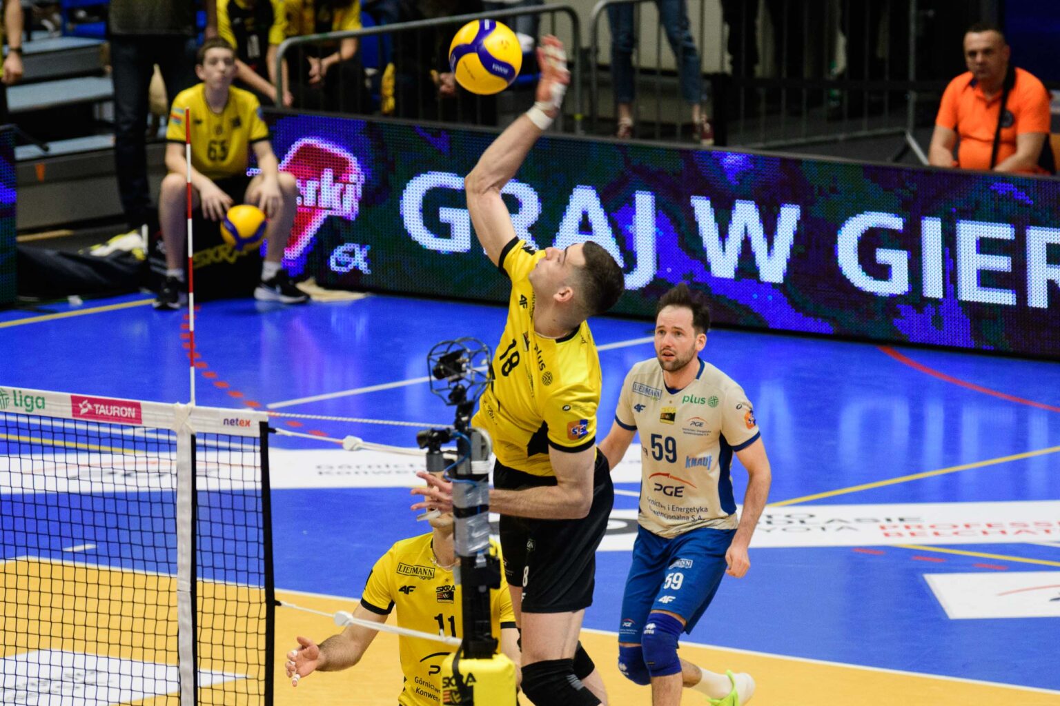 Skra Belchatow vs Resovia Rzeszow Fot Sebastian Szwajkowski 15