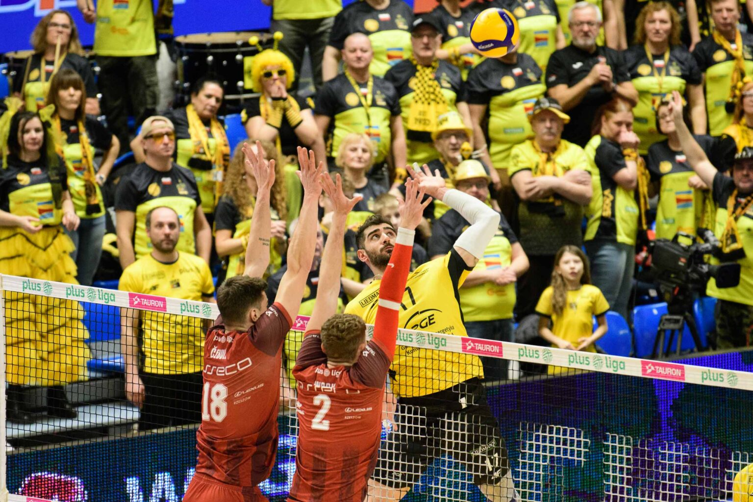Skra Belchatow vs Resovia Rzeszow Fot Sebastian Szwajkowski 16