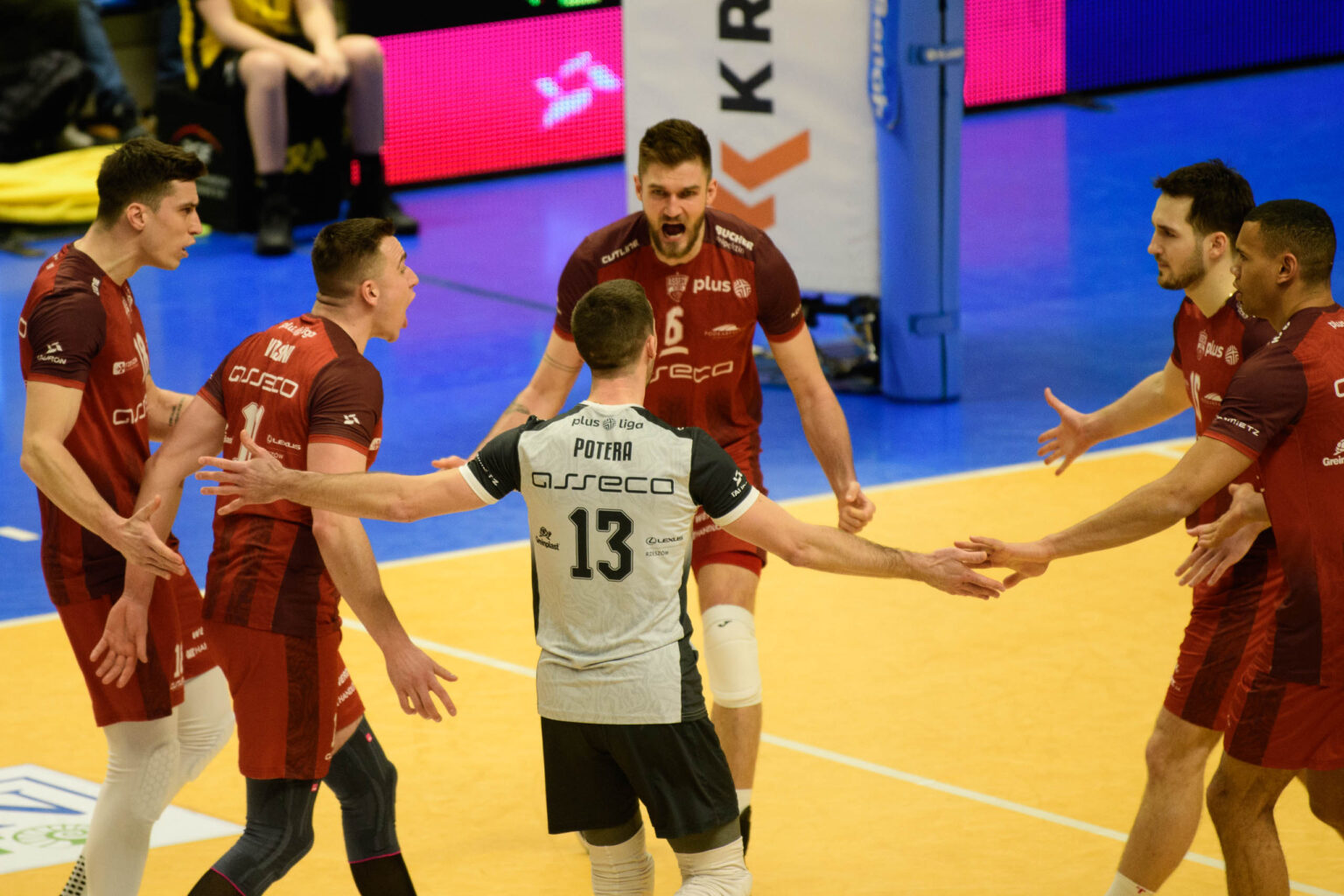 Skra Belchatow vs Resovia Rzeszow Fot Sebastian Szwajkowski 17