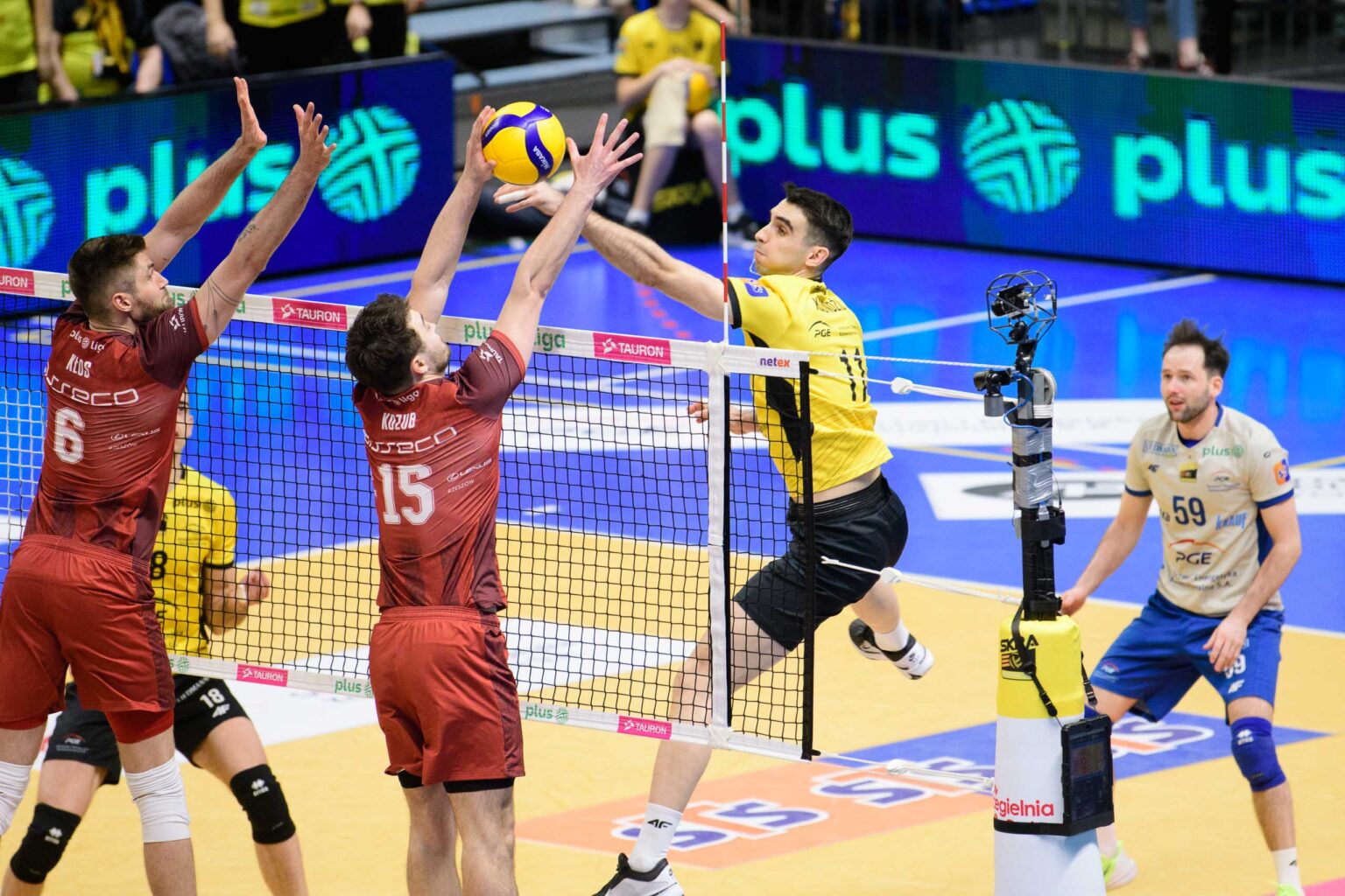 Skra Belchatow vs Resovia Rzeszow Fot Sebastian Szwajkowski 18