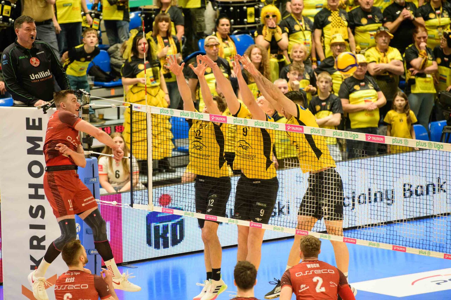 Skra Belchatow vs Resovia Rzeszow Fot Sebastian Szwajkowski 21