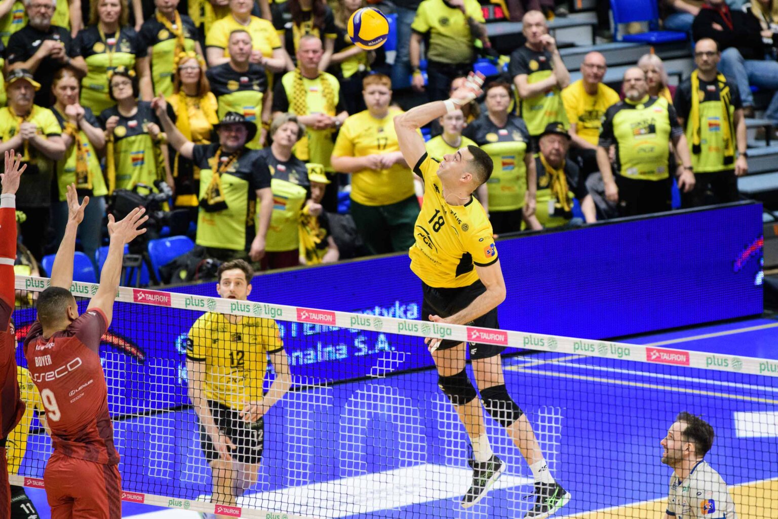 Skra Belchatow vs Resovia Rzeszow Fot Sebastian Szwajkowski 22