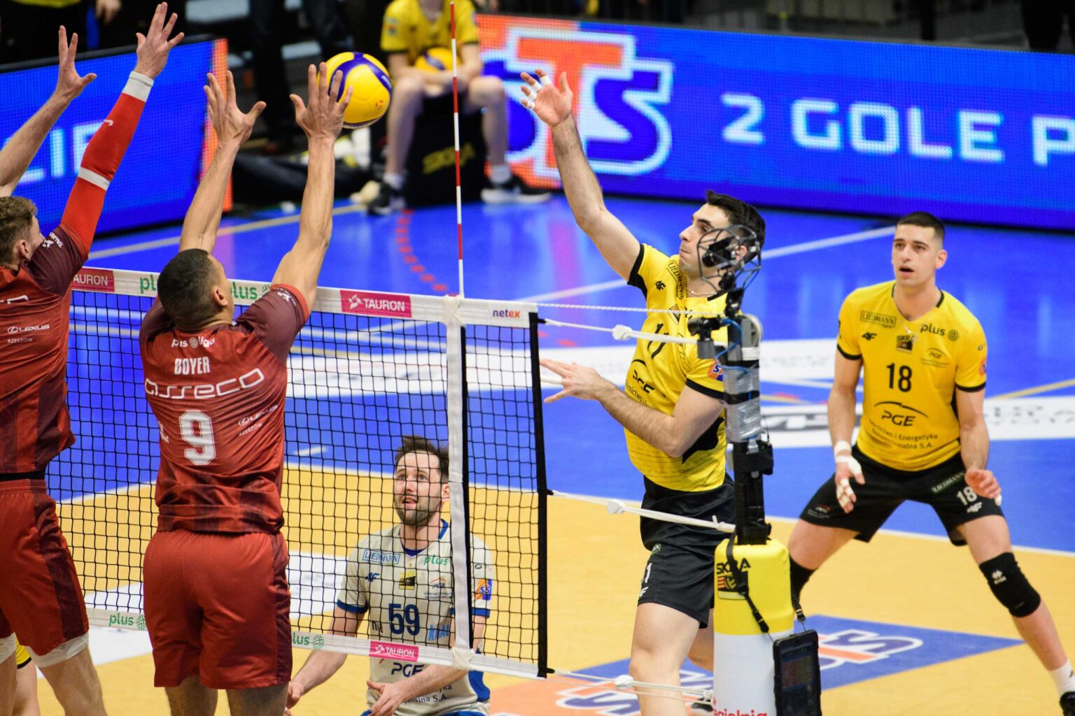 Skra Belchatow vs Resovia Rzeszow Fot Sebastian Szwajkowski 23