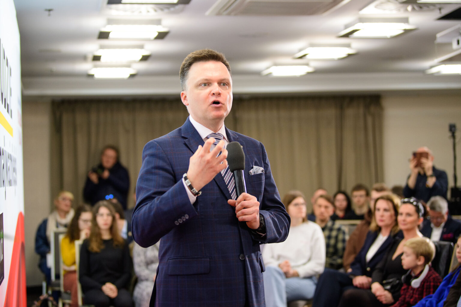 Szymon Holownia w Lodzi Fot Sebastian Szwajkowski 39