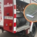 Strażacy z OSP Bogumiłów padli ofiarą złodziei i wandali. Wyłamali bramę przy użyciu... znaku drogowego 9 Strażacy z OSP Bogumiłów padli ofiarą złodziei i wandali. Wyłamali bramę przy użyciu... znaku drogowego