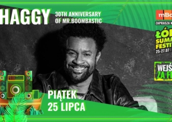 Łódź Summer Festival. Shaggy kolejną z gwiazd