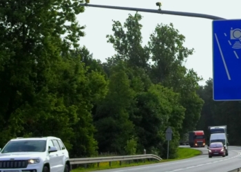 Nowy odcinkowy pomiar prędkości w Łódzkiem. Tym razem na S14 9 Odcinkowy pomiar prędkości na S14
