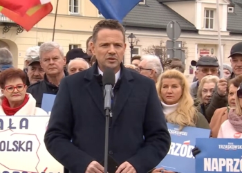 trzaskowski w kutnie