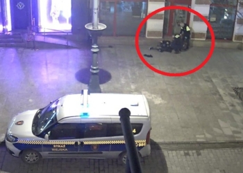 Śpioch z Piotrkowskiej. Drzemał na chodniku, miał przy sobie narkotyki