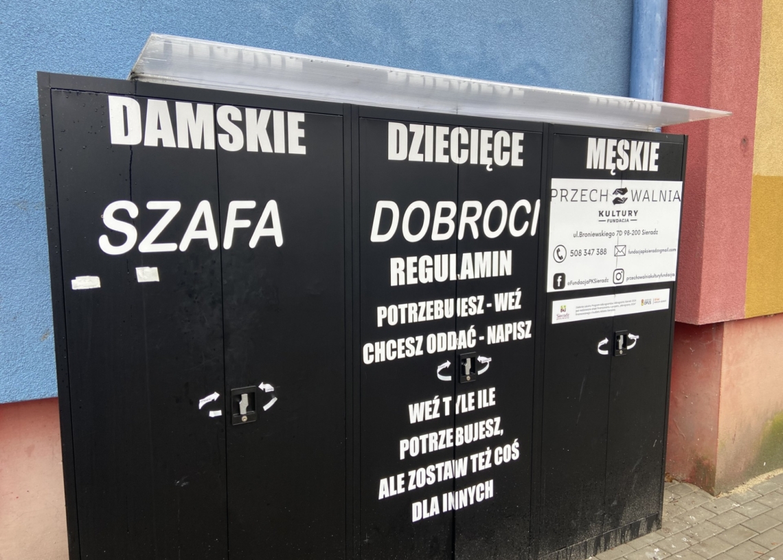 Liczy się człowiek. Szafa Dobroci w Sieradzu [PODCAST]