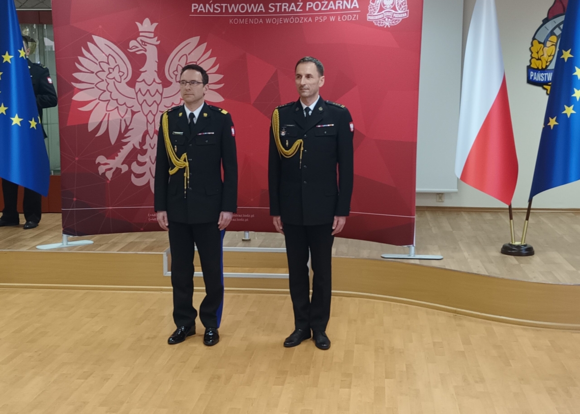 Mianowanie nowego komendanta Straży Pożarnej Województwa Łódzkiego. „Przed nami dużo pracy”