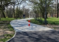 2025.04.14 Rozbudowa drogi rowerowej Koci Szlak kolejny etap Pilsudskiego 6