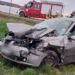 Wypadek w Zawadach. Bus zderzył się z samochodem osobowym